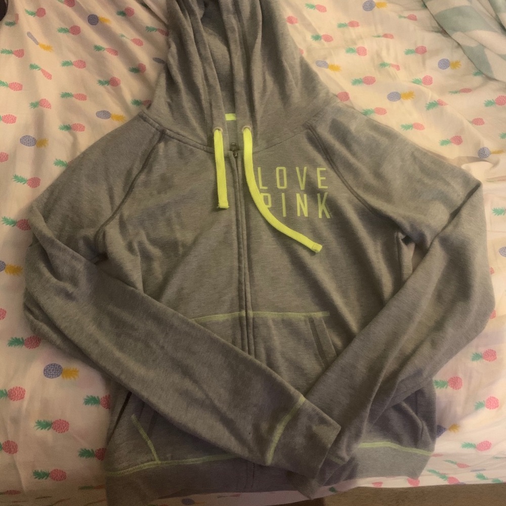 Pink brand jacket